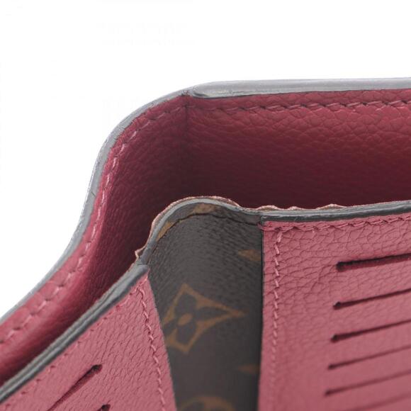 LOUIS VUITTON Brown Monogram Leather Wallet - Picture 9 of 10